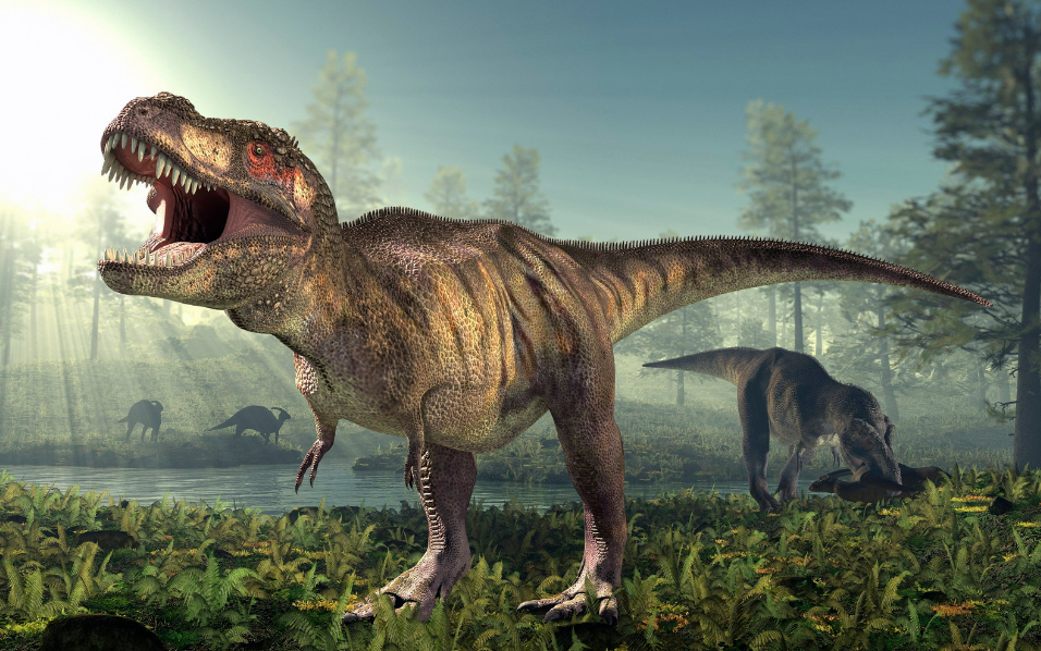 Tyrannosaurus rex - The king of dinosaurs, infamous for its size and predatory prowess.